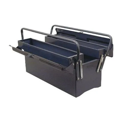 risnedsättning 530200160 Z Verktygslåda stålplåt, blå 3-fack, 530 mm